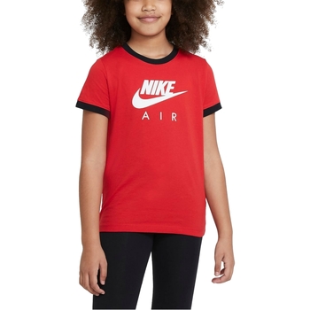 Kleidung Mädchen T-Shirts Nike DC7158 Rot