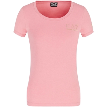Kleidung Damen T-Shirts Emporio Armani EA7 8NTT65-TJ28Z Rosa