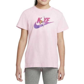 Kleidung Mädchen T-Shirts Nike DH5912 Rosa