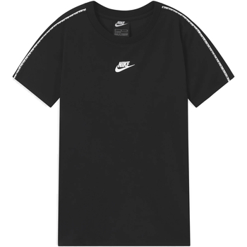Kleidung Jungen T-Shirts Nike DD4012 Schwarz