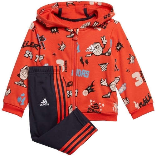 Kleidung Kinder Jogginganzüge adidas Originals GD3924 Orange