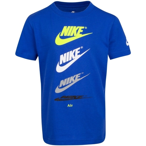 Kleidung Jungen T-Shirts Nike 86H797 Blau