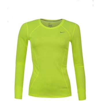 Kleidung Damen Langarmshirts Nike 645445 Gelb