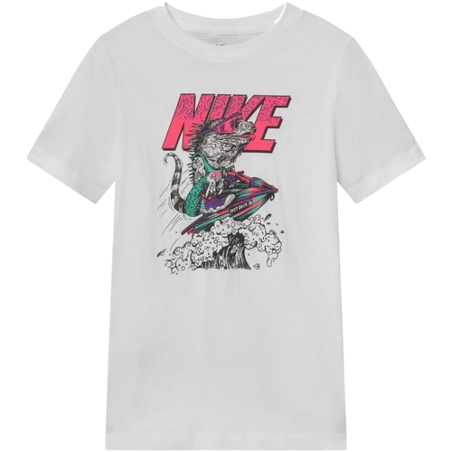 Kleidung Jungen T-Shirts Nike DH6522 Weiss