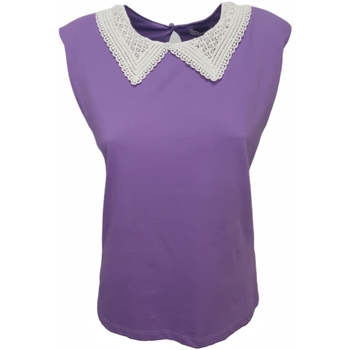 Kleidung Damen T-Shirts Susymix OMM1035921 Violett