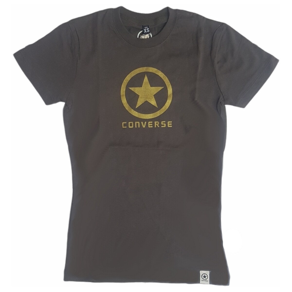 Kleidung Damen T-Shirts Converse 7ED512F Braun