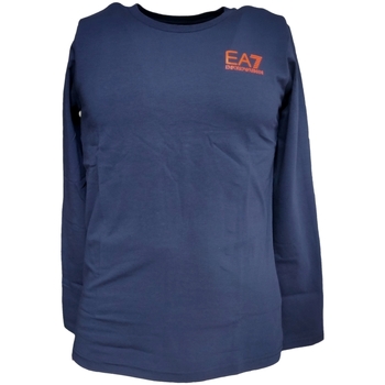 Kleidung Jungen T-Shirts Emporio Armani EA7 6KBT61-BJ6EZ Blau