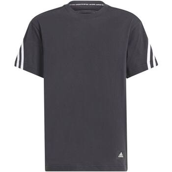 Kleidung Jungen T-Shirts adidas Originals GU4325 Schwarz