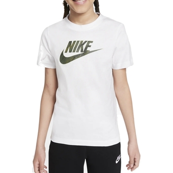 Kleidung Jungen T-Shirts Nike DJ6618 Weiss