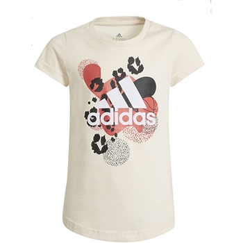 Kleidung Mädchen T-Shirts adidas Originals GV1332 Beige
