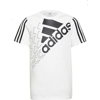 Kleidung Jungen T-Shirts adidas Originals GS2191 Weiss