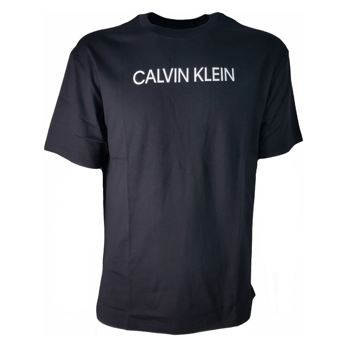 Kleidung Damen T-Shirts Calvin Klein Jeans 00GWF1K150 Schwarz