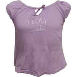 Kleidung Mädchen T-Shirts Deha E76080 Violett