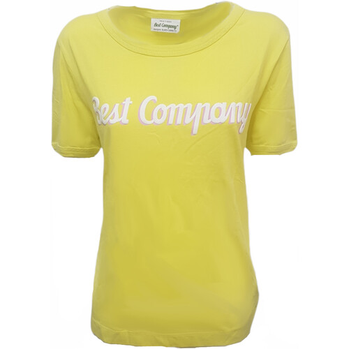 Kleidung Damen T-Shirts Best Company 592518 Gelb