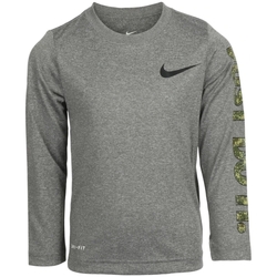 Kleidung Jungen Langarmshirts Nike 86I101 Grau