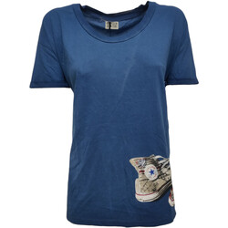 Kleidung Damen T-Shirts Converse 6SD610A Blau