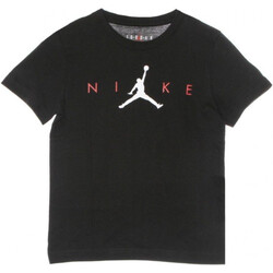 Kleidung Jungen T-Shirts Nike 95A740 Schwarz