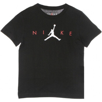Kleidung Jungen T-Shirts Nike 85A740 Schwarz