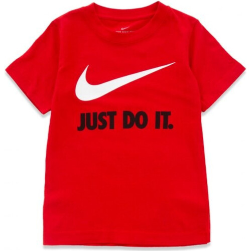 Kleidung Jungen T-Shirts Nike 8U9461 Rot