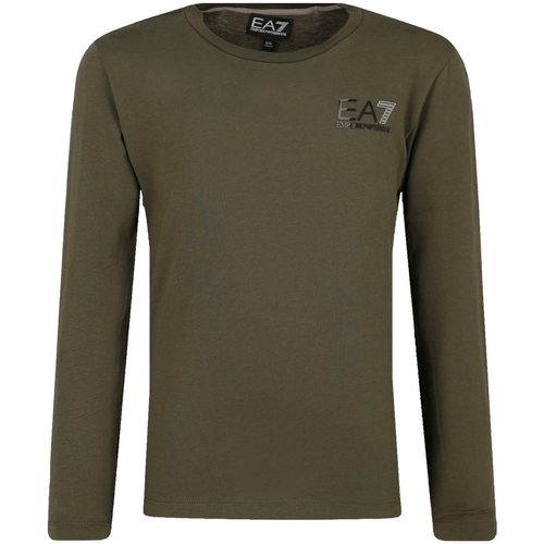 Kleidung Jungen T-Shirts Emporio Armani EA7 6KBT52-BJ02Z Grün