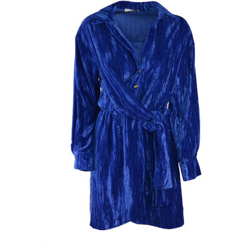 Kleidung Damen Kleider Lumina L5153 Blau