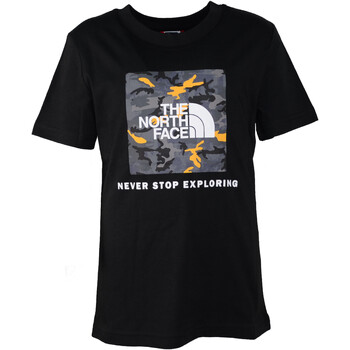 Kleidung Jungen T-Shirts The North Face NF0A3BS2 Schwarz