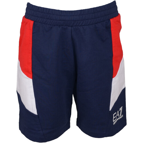 Kleidung Jungen Shorts / Bermudas Emporio Armani EA7 3LBS57-BJ05Z Blau