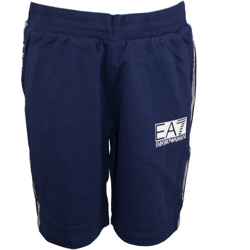 Kleidung Jungen Shorts / Bermudas Emporio Armani EA7 3LBS58-BJ05Z Blau