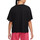 Kleidung Mädchen T-Shirts Nike DO1351 Schwarz