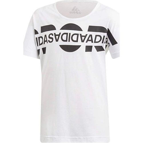 Kleidung Mädchen T-Shirts adidas Originals DV0279 Weiss