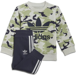 Kleidung Kinder Jogginganzüge adidas Originals HE6927 Grün