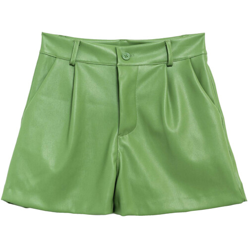 Kleidung Damen Shorts / Bermudas Lumina L5589 Grün