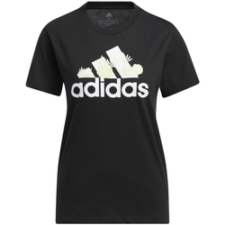 Kleidung Damen T-Shirts adidas Originals HE4925 Schwarz