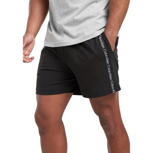 Kleidung Herren Shorts / Bermudas Calvin Klein Jeans KM0KM00762 Schwarz