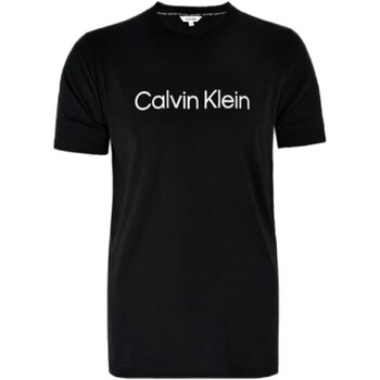 Kleidung Herren T-Shirts Calvin Klein Jeans KM0KM00763 Schwarz