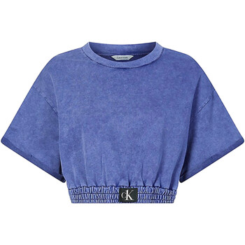 Kleidung Damen T-Shirts Calvin Klein Jeans KW0KW01780 Violett