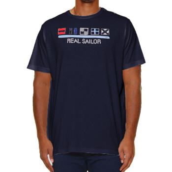 Kleidung Herren T-Shirts Max Fort 35820 Blau