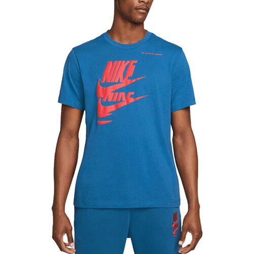 Kleidung Herren T-Shirts Nike DM6377 Blau