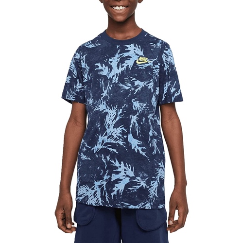 Kleidung Jungen T-Shirts Nike DQ3857 Blau