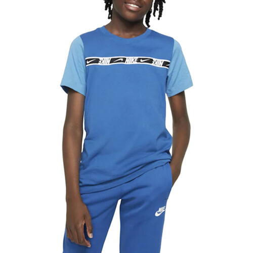 Kleidung Jungen T-Shirts Nike DQ5102 Blau