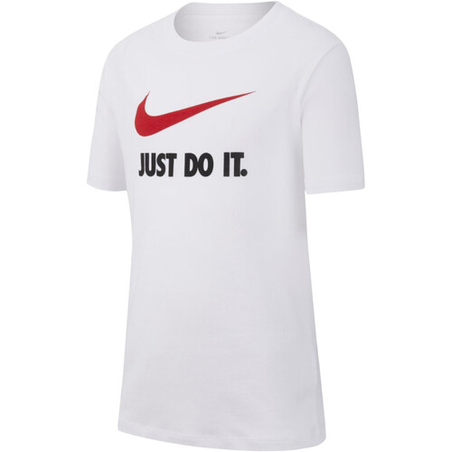 Kleidung Jungen T-Shirts Nike AR5249 Weiss