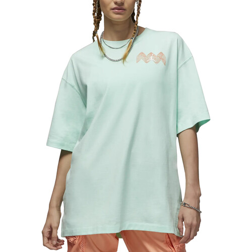 Kleidung Damen T-Shirts Nike DO5014 Grün