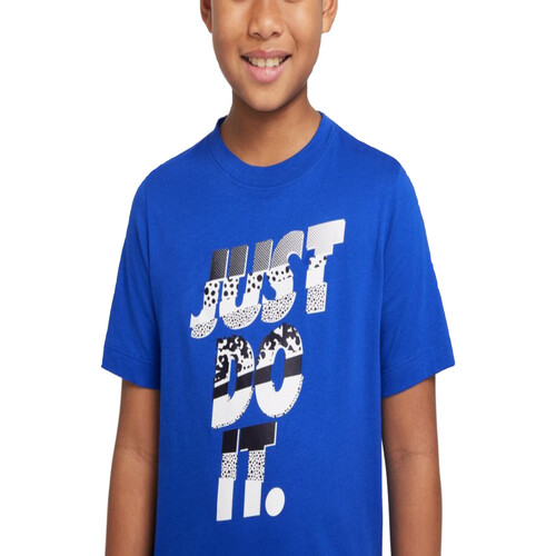 Kleidung Jungen T-Shirts Nike DO1822 Blau