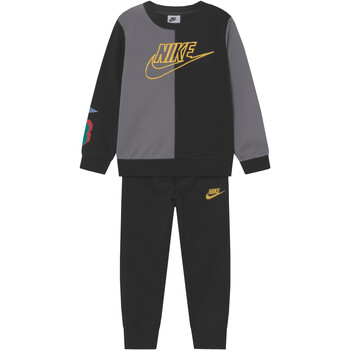 Kleidung Jungen Jogginganzüge Nike 86K054 Schwarz