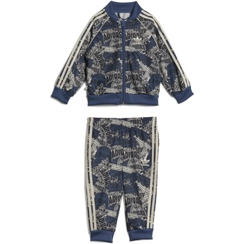 Kleidung Kinder Jogginganzüge adidas Originals HK0402 Blau