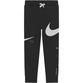 Kleidung Jungen Jogginghosen Nike 86I158 Schwarz