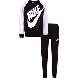 Kleidung Jungen Jogginganzüge Nike 86F563 Schwarz