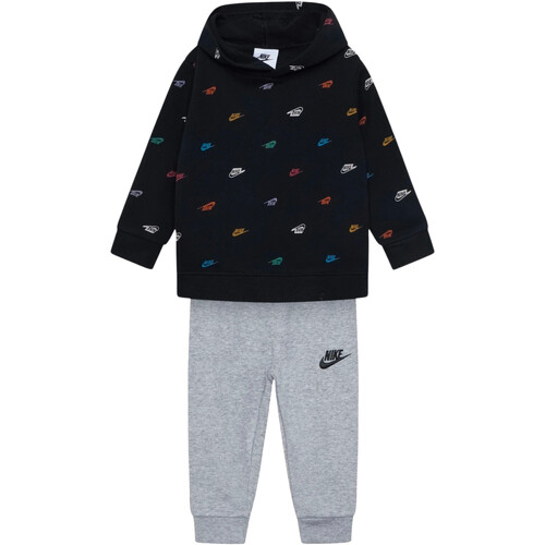 Kleidung Kinder Jogginganzüge Nike 66J802 Schwarz