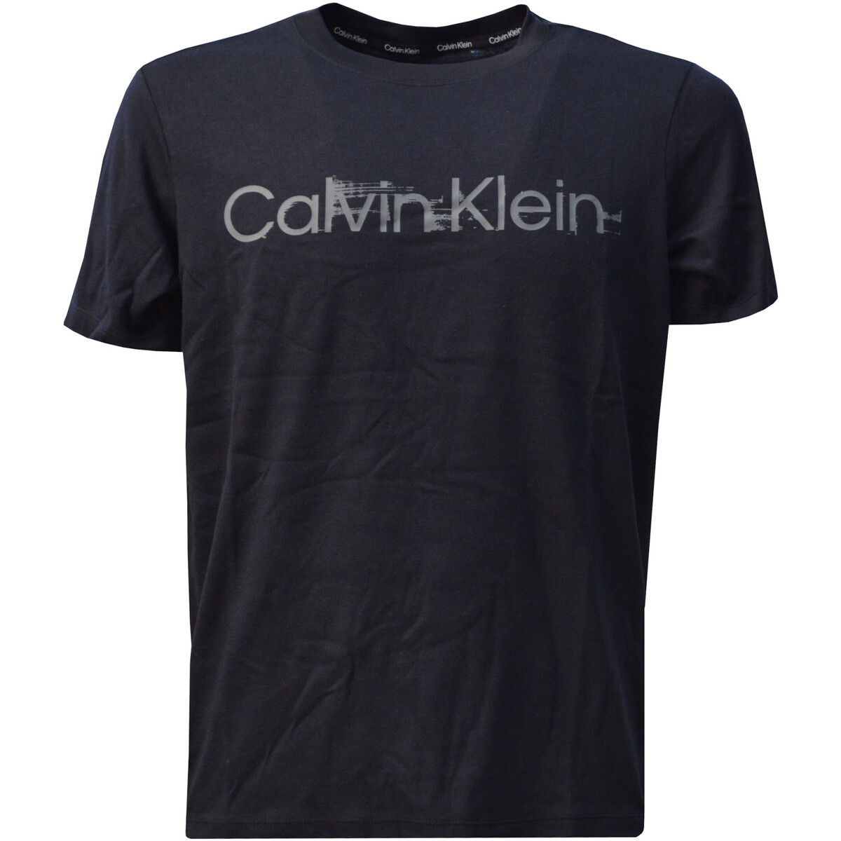 Kleidung Herren T-Shirts Calvin Klein Jeans 00GMS3K110 Schwarz