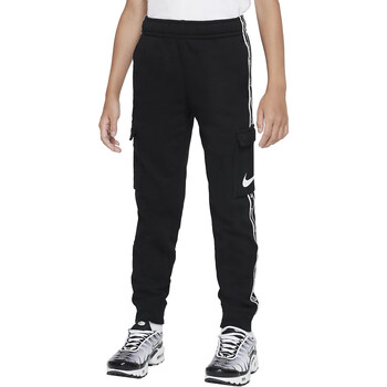 Kleidung Jungen Jogginghosen Nike FD0310 Schwarz